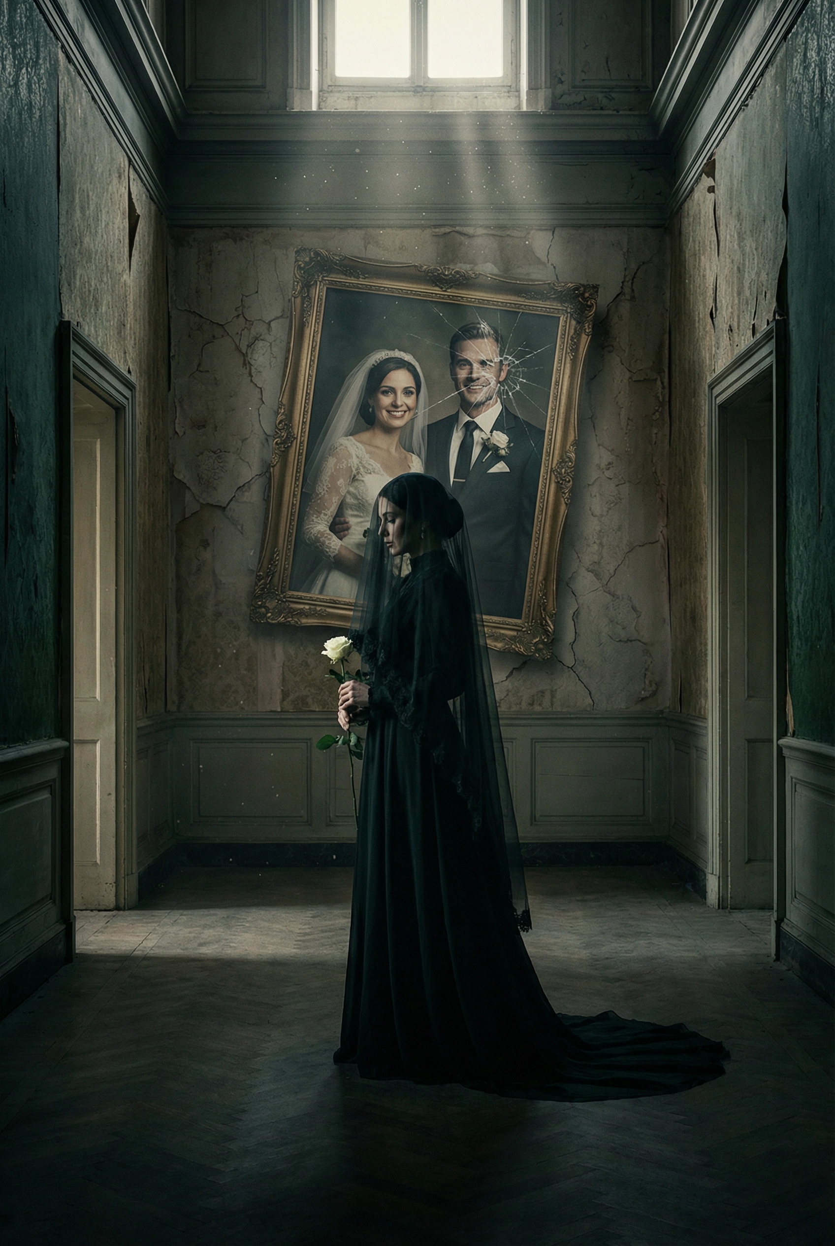Shattered Vows: The Widow's Secret